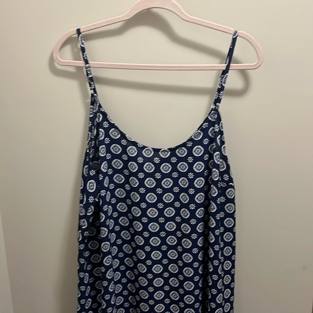 NWOT APT 9 Blue 2X Maxi Dress